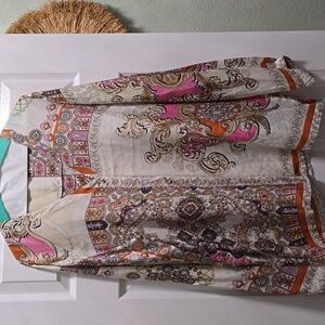 Johnny Was Silk Blouse